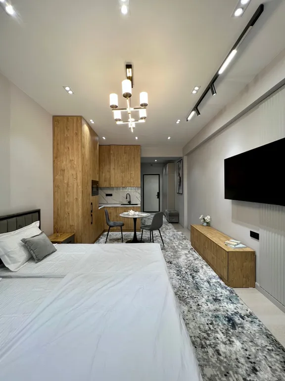 Апартаменты-студия на небоскрёбе U-tower 56