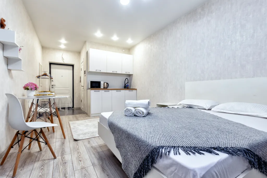 Светлая и современная 1-комнатная квартира