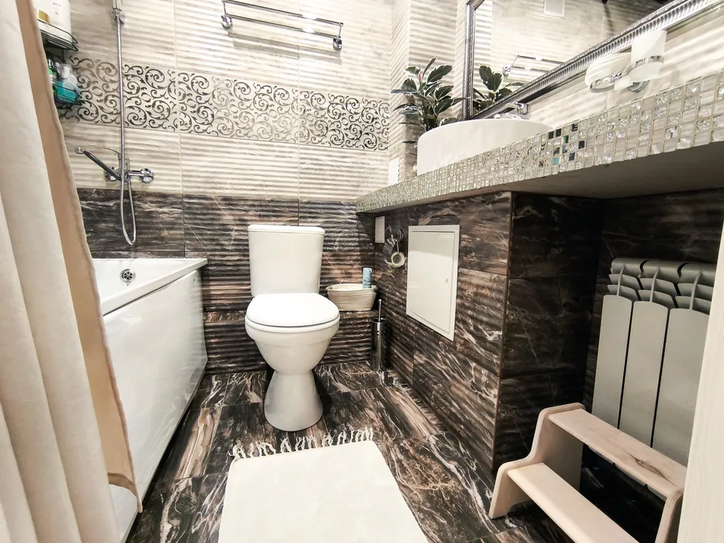 Шикарная квартира с панорамным окном для 4