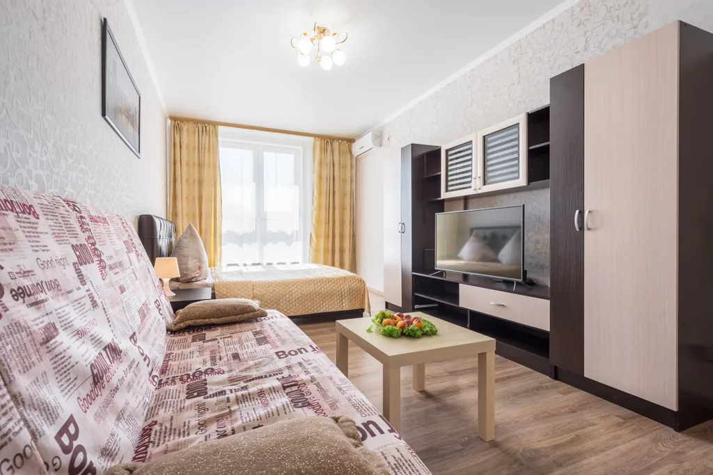 Квартира Квартира Панорама на стадион и парк Галицкого, жк «большой», 24 этаж, 24/7 — Краснодар