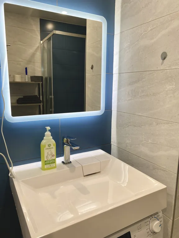 Квартира Квартира Студия с парковочным местом у аэропорта и ЭкспоФорума — Шушары