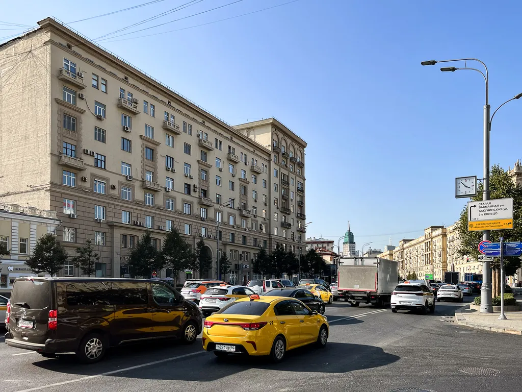 Квартира Двухуровневые апартаменты идеальное место рядом с метро Курская — Москва