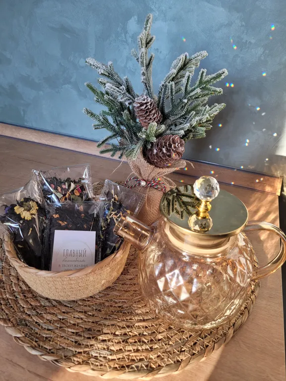 Дом с терассой на опушке леса