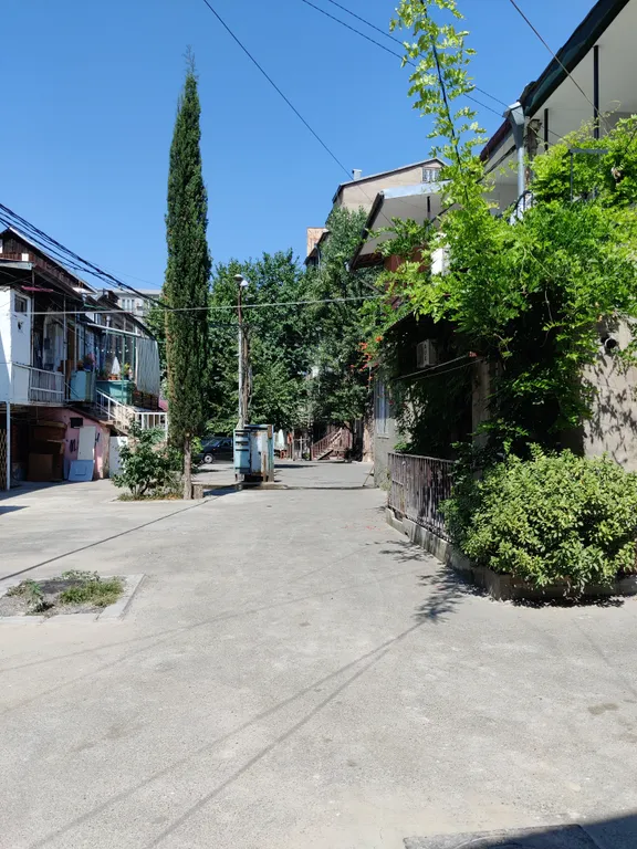 Nika's apartment in an old Tbilisi