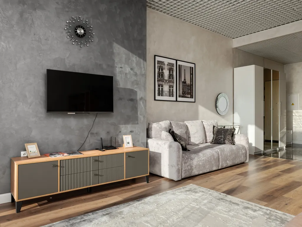 Neva Shedar 28 этаж 51 м2 панорамный вид на город. Шикарный закат.