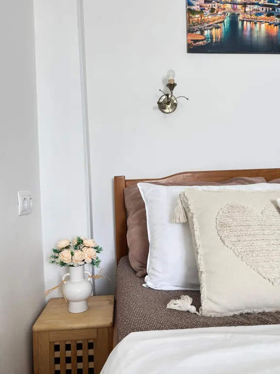 Квартира Квартира Атмосферный апартамент в морском стиле с видом на море в 300м до пляжа — Сириус