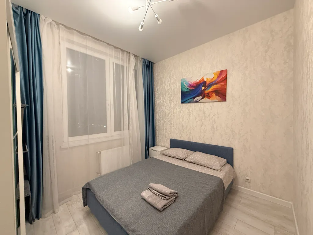 Квартира Светлая и просторная евродвушка в центре Люберец — аренда посуточно в Люберцы