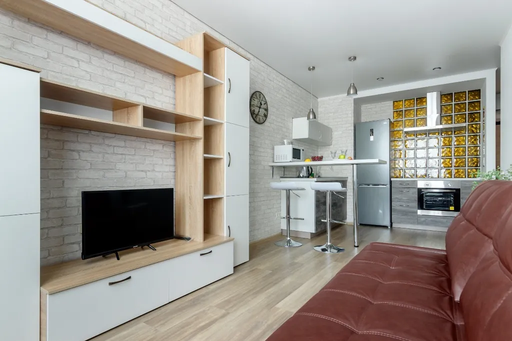 Евродвушка на 20 этаже с видом на Дон