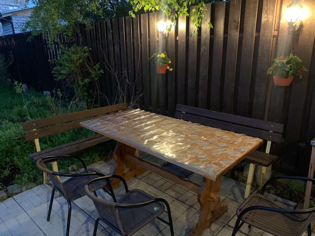 Уютный домик с печью-камином в центре