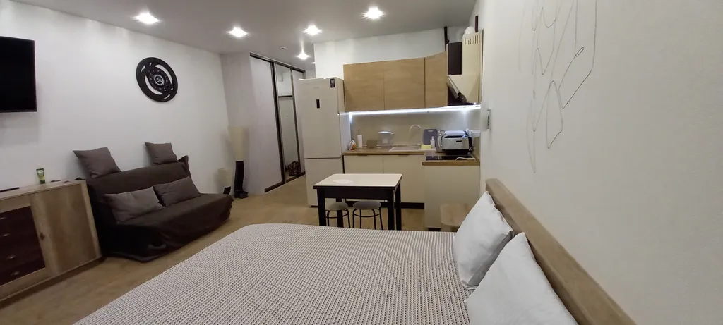 Квартира Апартаменты с отдельной лаунж-зоной и видом на море — Анапа