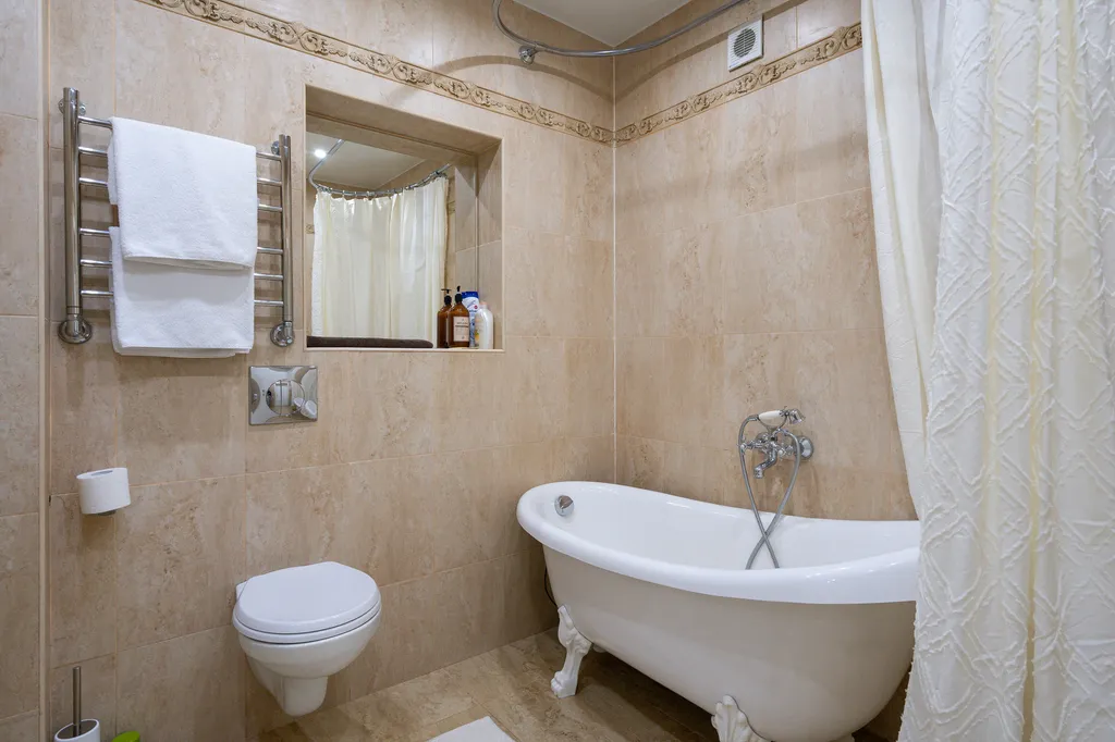 Однокомнатная квартира с камином