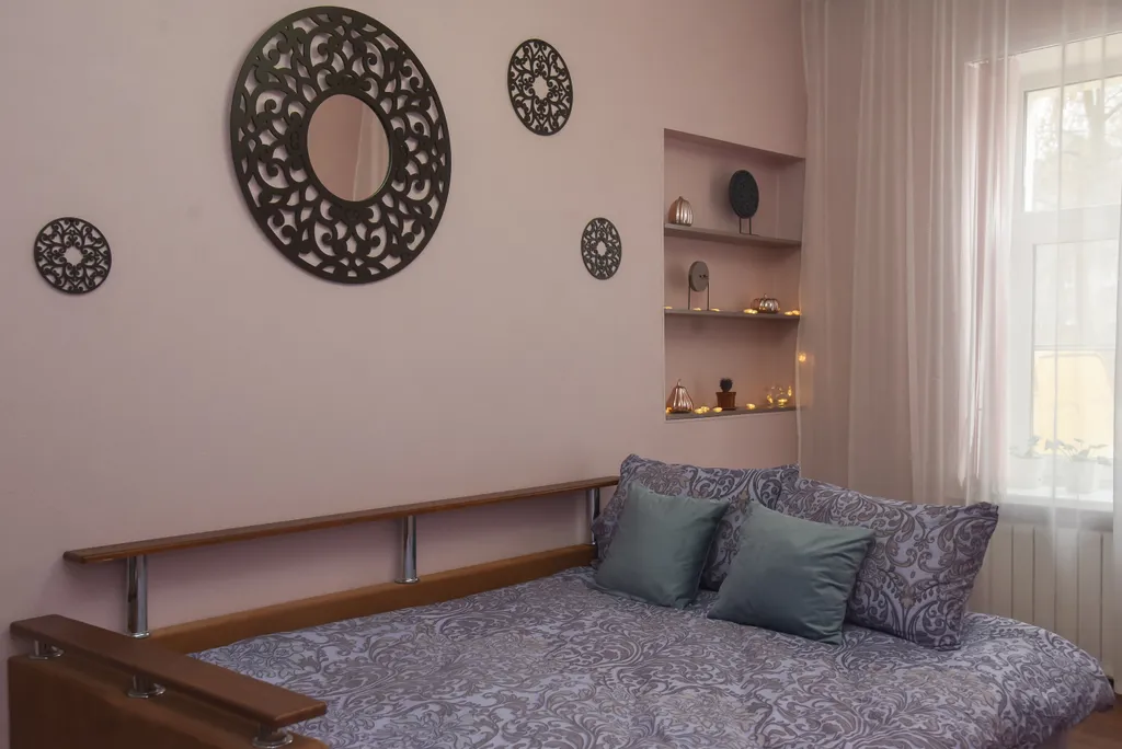 Квартира Просторная двухкомнатная квартира в доме Гумилёва — Кронштадт