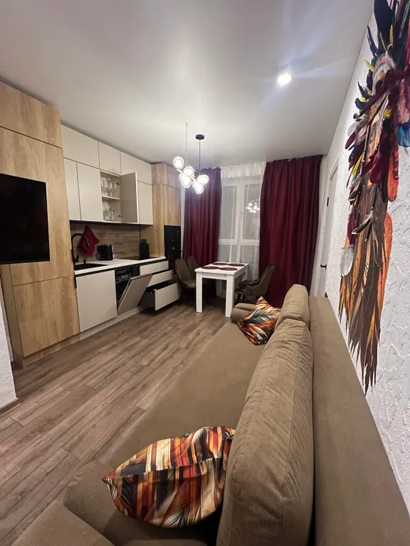 Стильная, уютная Евро4ка в новом современном ЖК