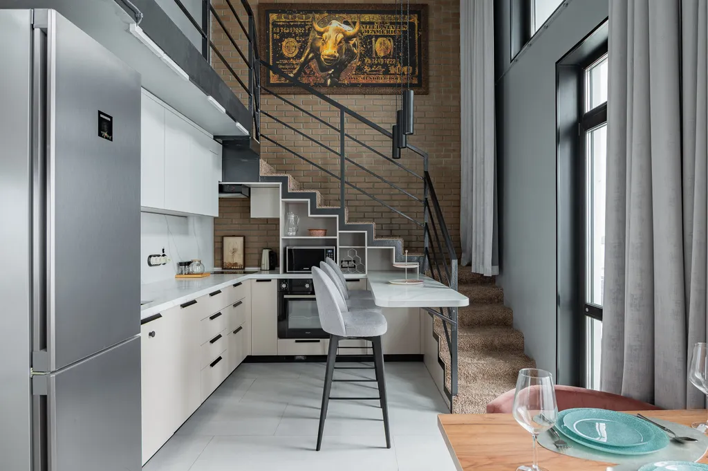 Роскошная двухуровневая квартира