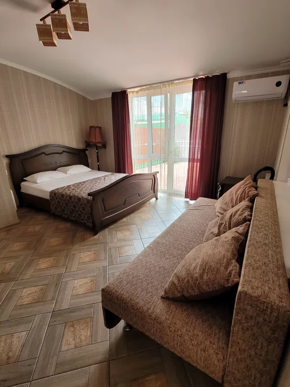 Квартира Квартира Апартамент трёхкомнатный у моря, закрытый ЖК с парковкой возле дома — Анапа