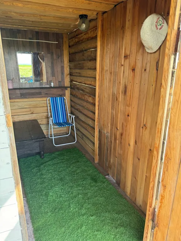 Летний четырехместный домик с верандой