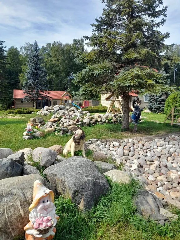 Дом с баней, бассейном и караоке