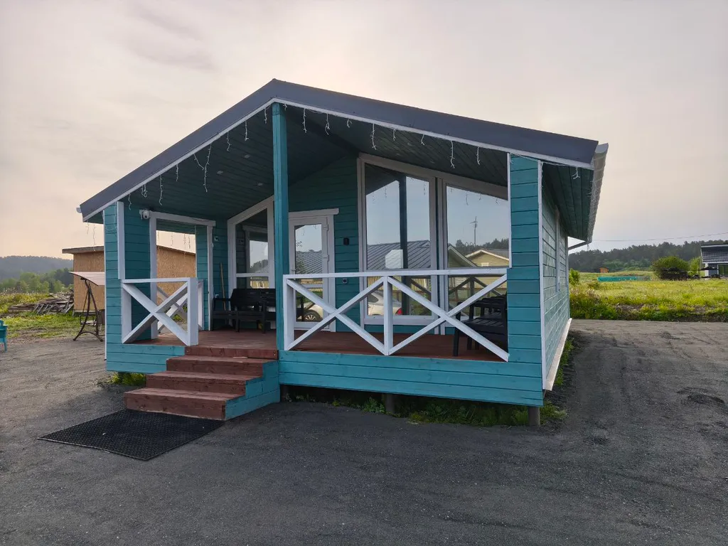 Уютный домик на берегу Ладожского озера