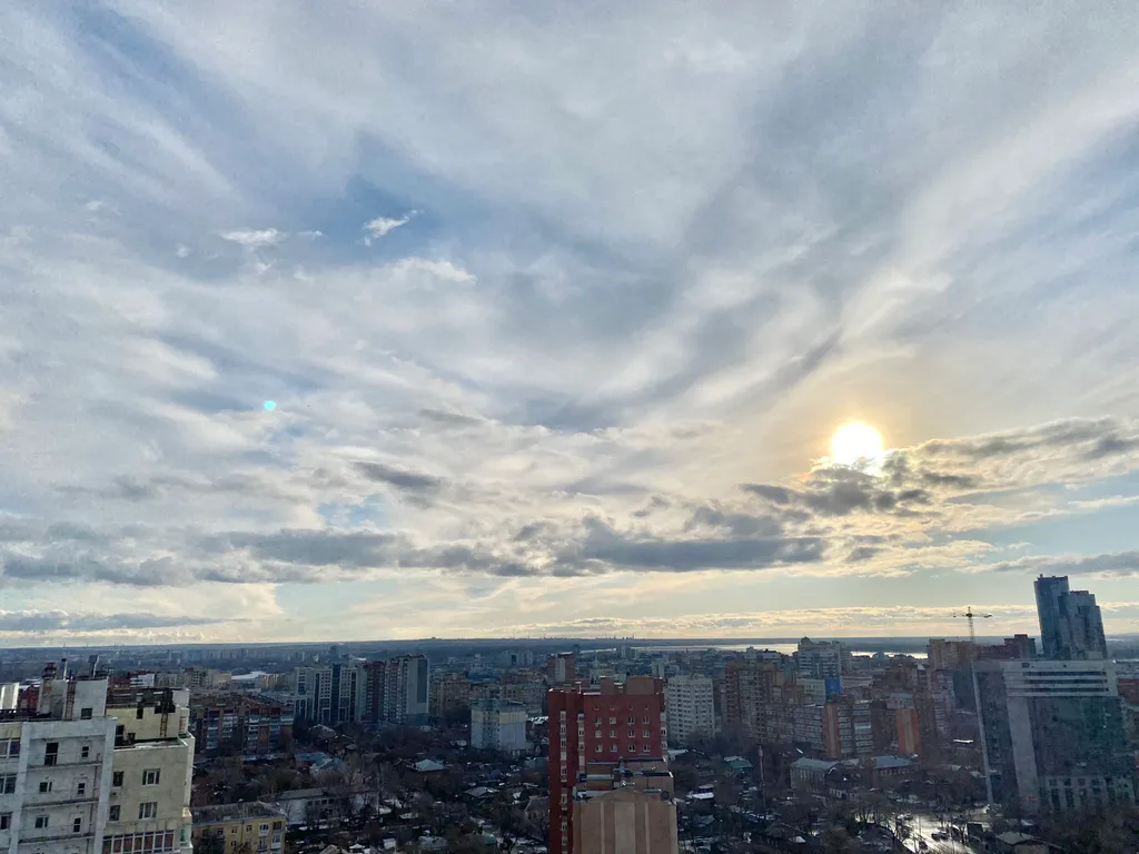 Апартамент с видом на город