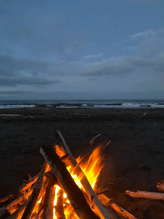 Уютный купол на острове Кунашир