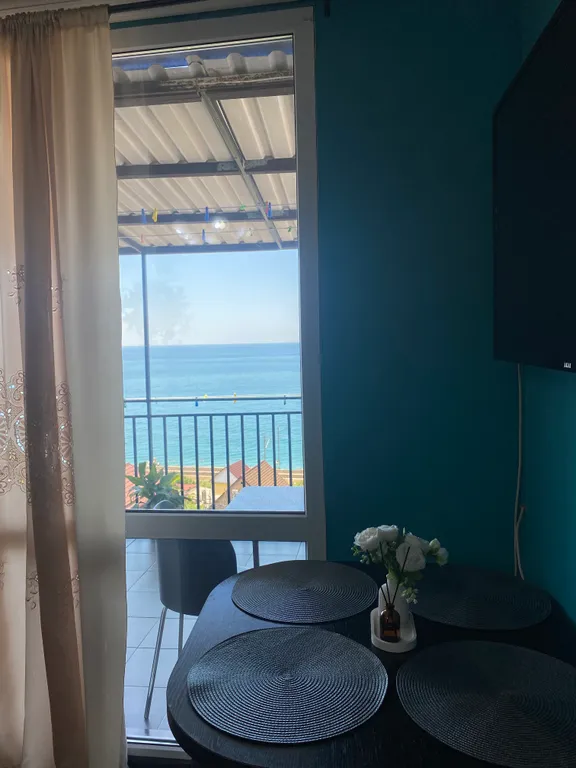 Квартира Уютная студия с террасой с видом на море — Лазаревское