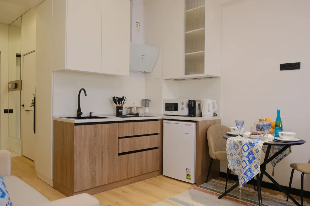 Уютная студия в сердце города в NRG U tower