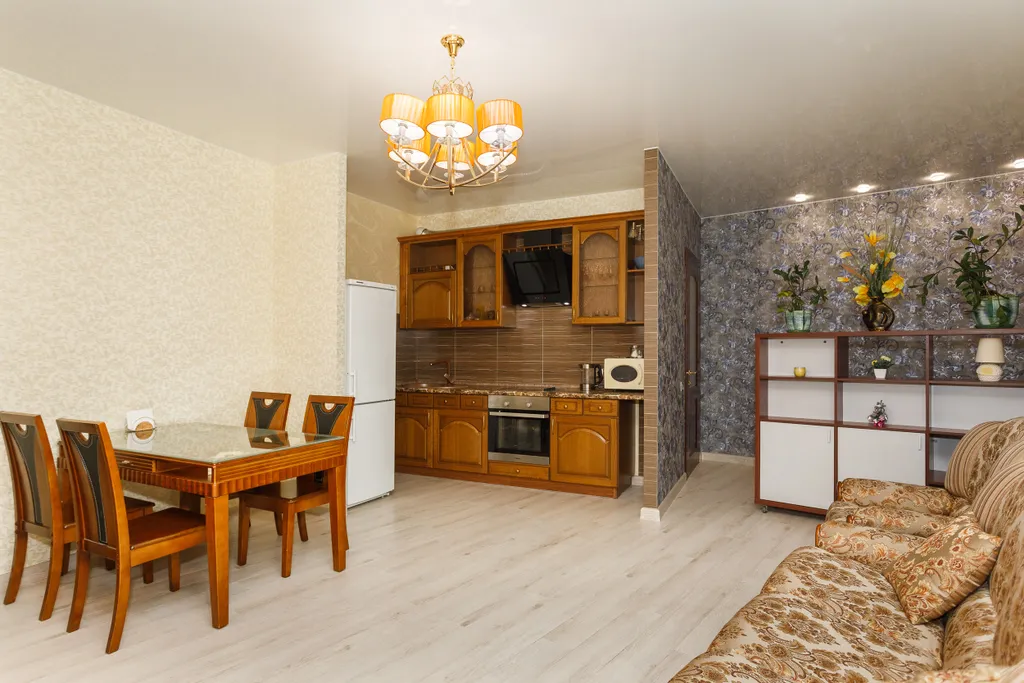 Квартира Квартира Гостевые квартиры Алеся Люкс с одной спальней — Екатеринбург