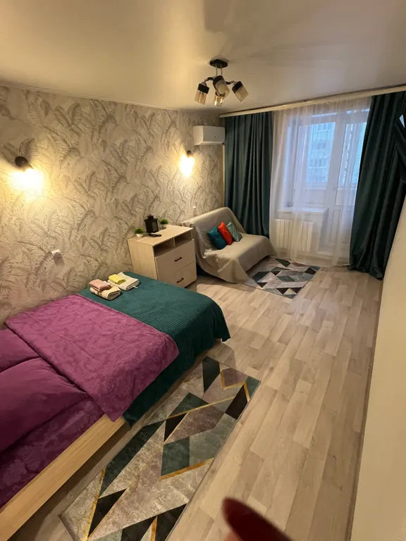 Уютная квартира в новом микрорайоне Солнечный