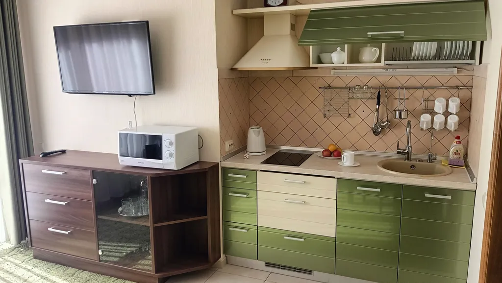 Номер с кухней-гостиной