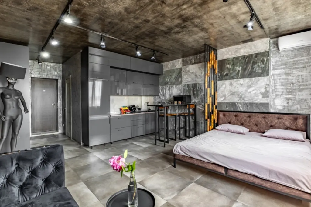 Квартира Студия в стиле лофт — аренда посуточно в Владикавказ