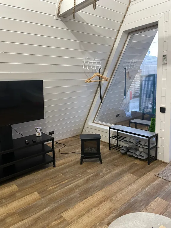 Афрейм домик с баней и чаном