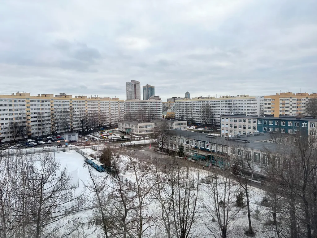 Квартира Однокомнатная квартира у метро Ленинский проспект (10 мин пешком) — Санкт-Петербург