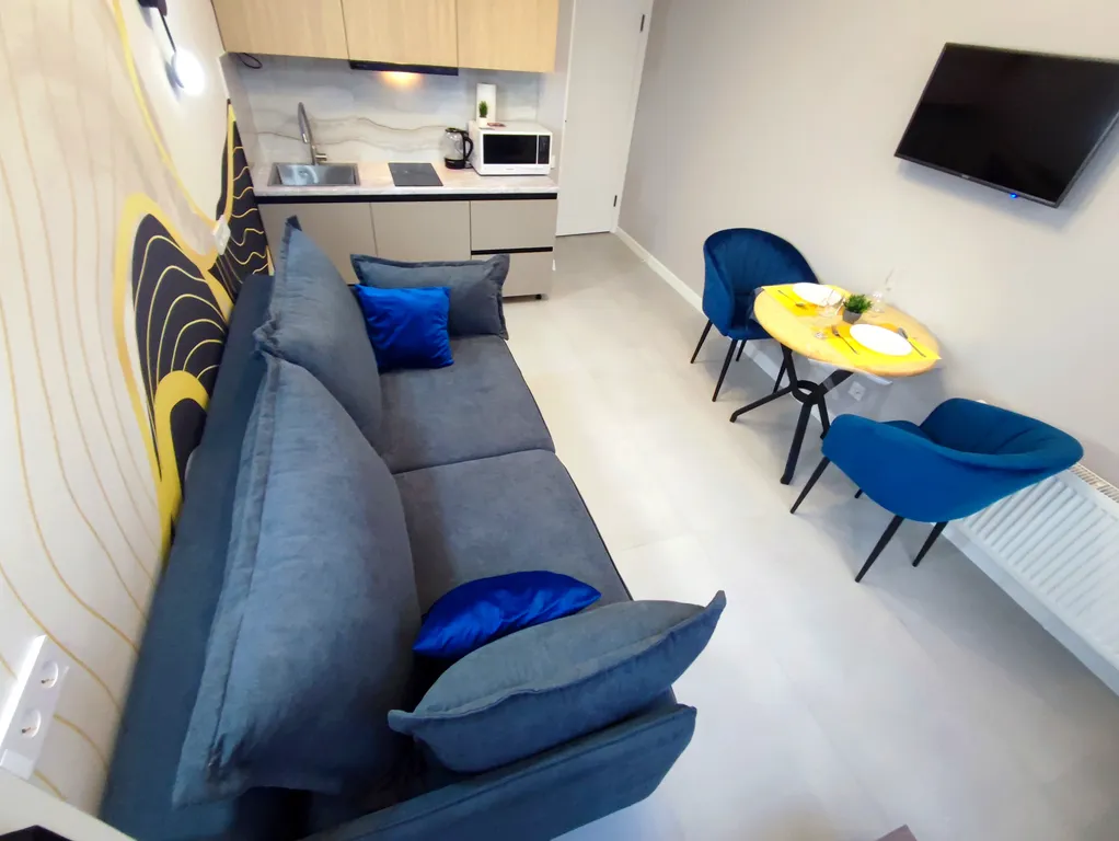 Квартира Квартира Люкс в синих тонах возле Ашана — Симферополь