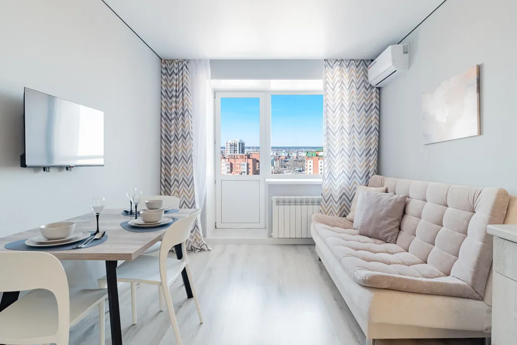 Апартаменты с красивым видом на Томск