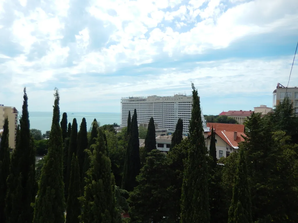 Апартаменты в корпусе санатория Светлана с видом на море