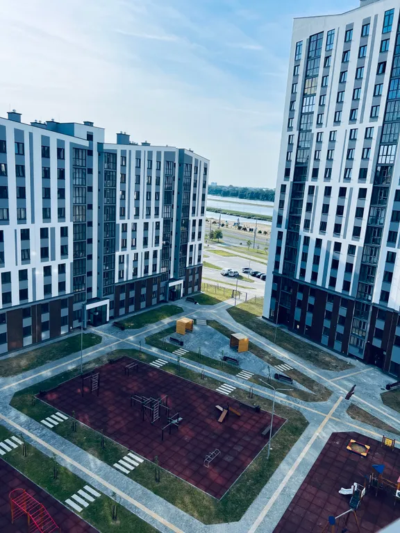 Уютная квартира-студия с видом на реку