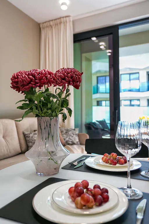 Стильная квартира Чайка с видом на море