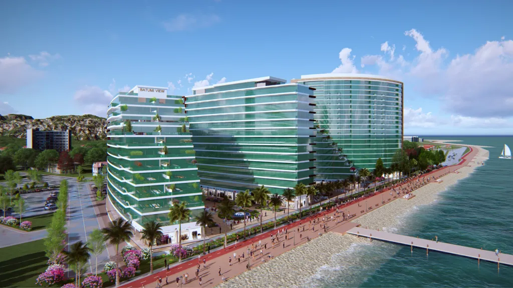 Премиальные апартаменты на берегу моря, Batumi View