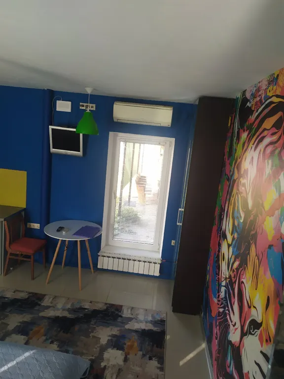 Комфортная квартира-студия в центре с патио