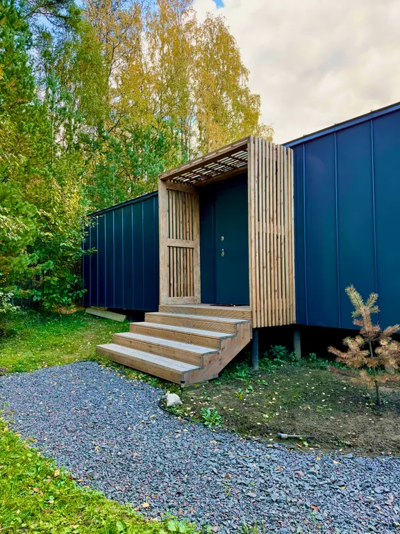 Дизайнерский коттедж возле курорта Игора (серый Balance)