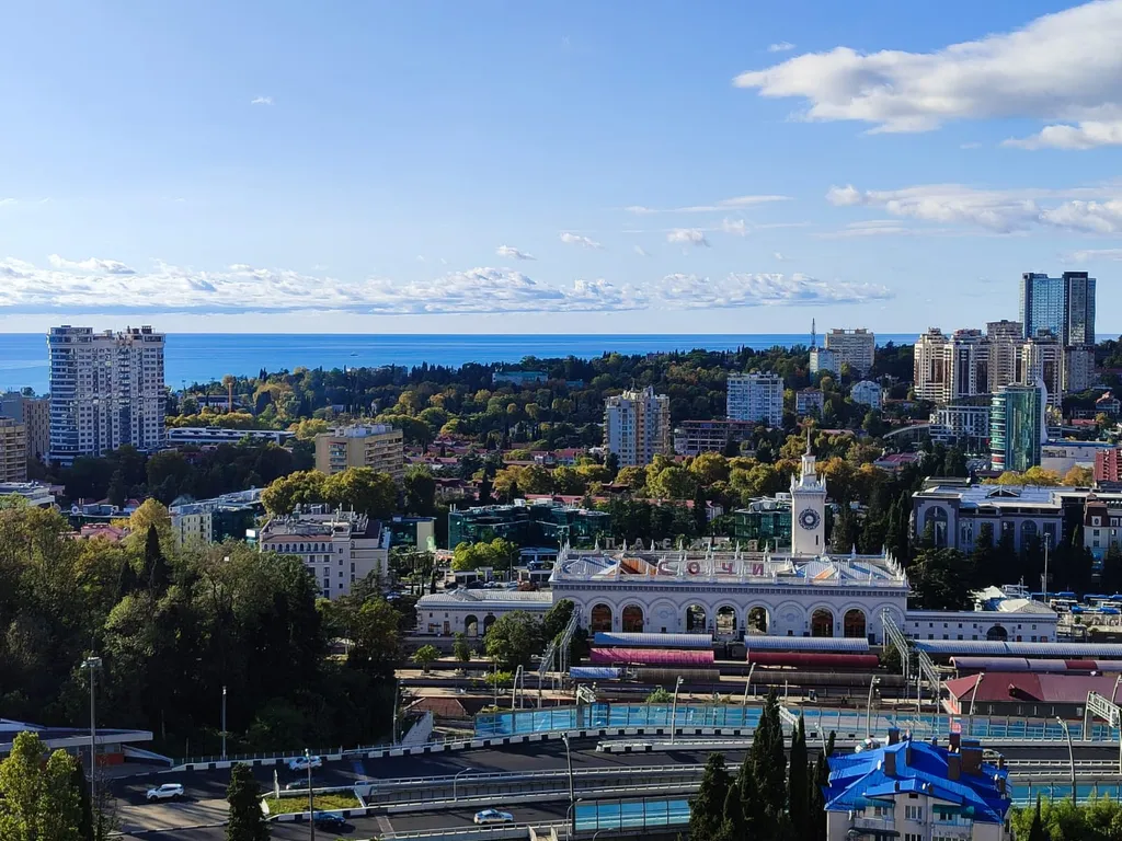Квартира Квартира с видом на море и горы в центре — Сочи
