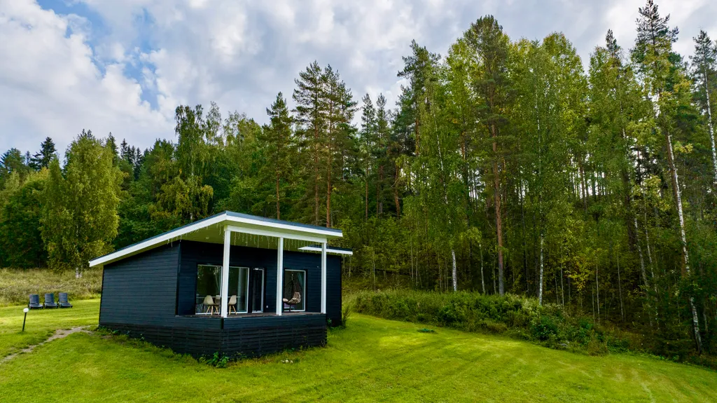 Дом # 3 в карелии с видом на Ладогу