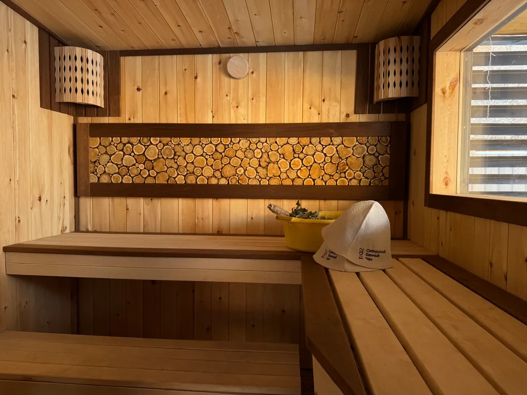 Дом с баней и чаном