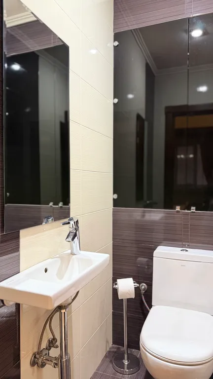 Семейные апартаменты с 2 спальнями и видом на город в центре