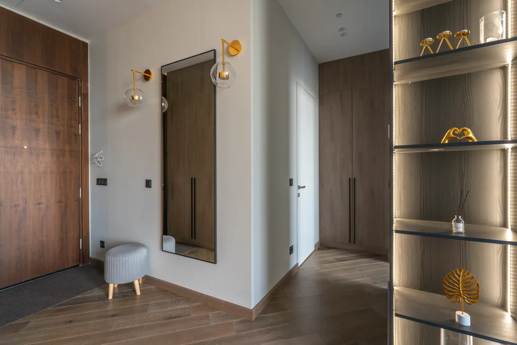 Апартамент с нежным интерьером и редким видом на город