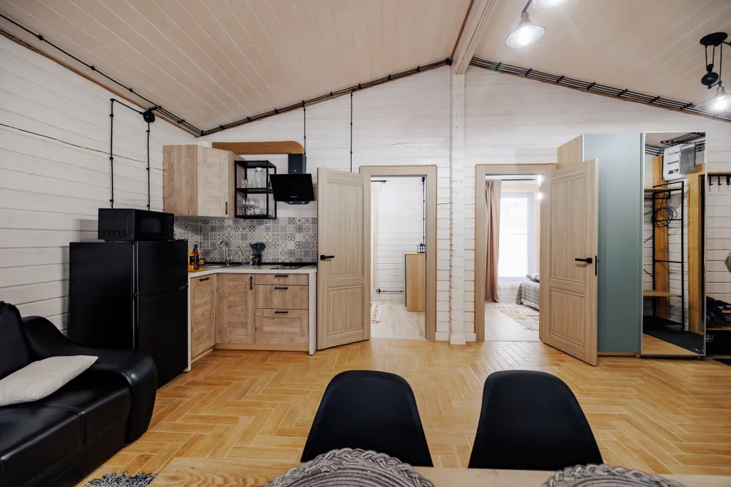 Вилла S/II с видом на вековой лес