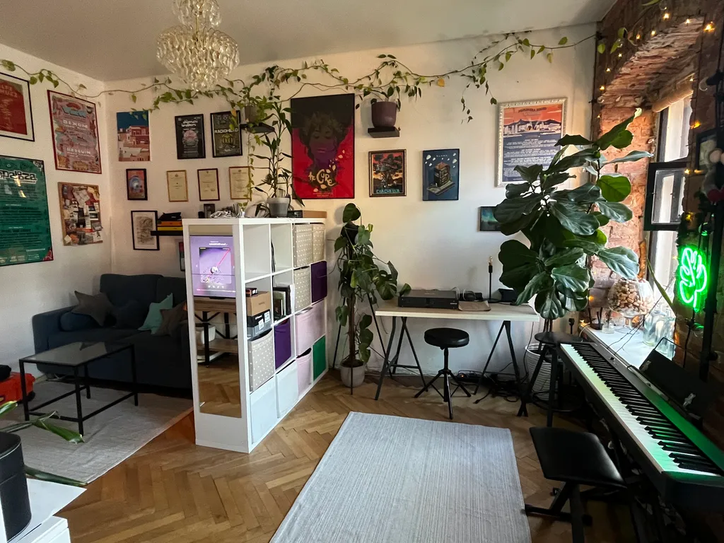 Красочная квартира в самом центре