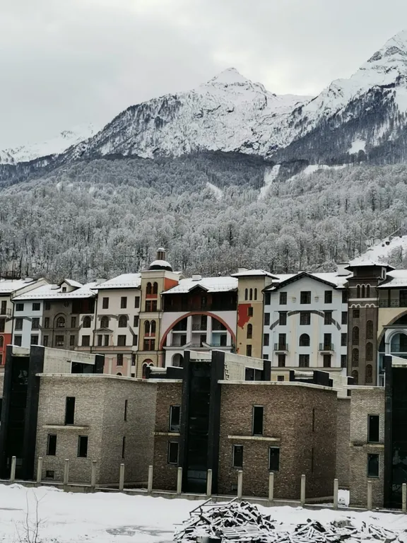 Апартаменты в центре Горнолыжного курорта