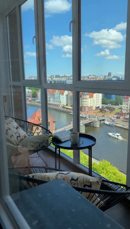 Квартира Новая квартира с шикарным панорамным видом на Рыбную деревню — Калининград