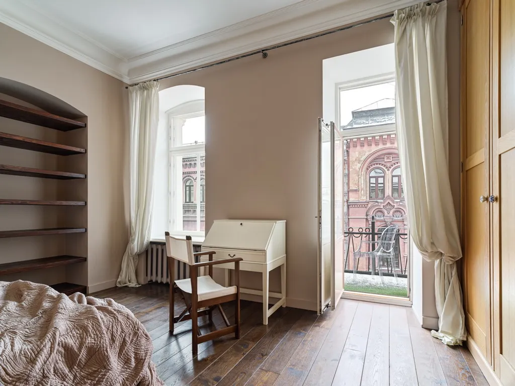 Двухуровневые апартаменты Palazzo с высокими потолками